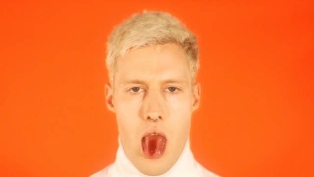 Video Reference: face, nose, chin, head, shout, lip, mouth, cheek, tongue, forehead, Person