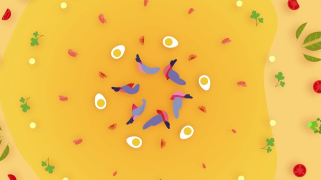 Video Reference: Yellow, Orange, Font, Circle, Pattern, Macro photography
