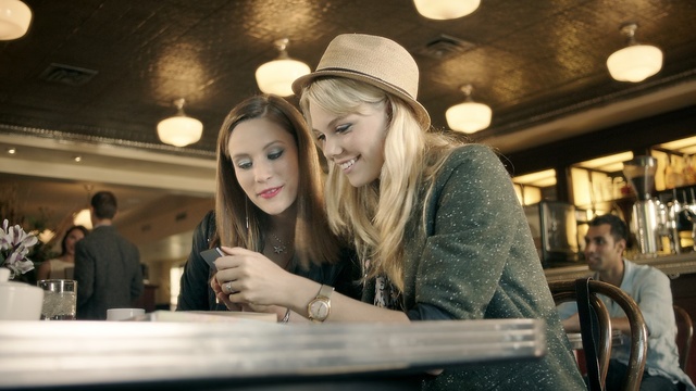 Video Reference: Fashion, Fun, Fashion accessory, Restaurant, Person