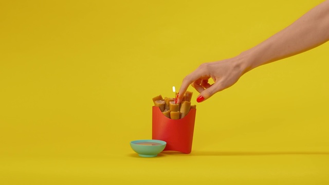 Video Reference: Yellow, Play-doh, Plastic, Hand, Animation, Bucket