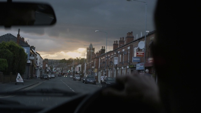 Video Reference: Sky, Town, Street, Urban area, Road, Morning, Mode of transport, Architecture, Cloud, Atmosphere