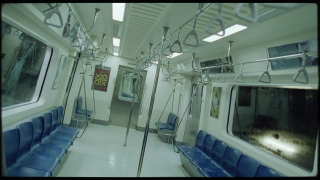 Video Reference: transport, public transport, rapid transit, vehicle, rolling stock, passenger, train, glass