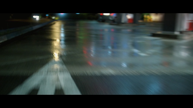Video Reference: expressway, road, night, speed, transportation, highway, Person