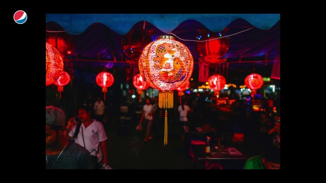 Video Reference: Red, Light, Lighting, Event, Fun, Mid-autumn festival, Night, Lantern, Fête, Performance
