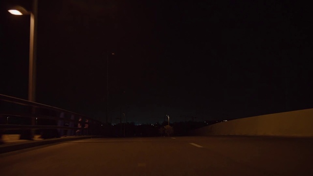 Video Reference: Black, Sky, Night, Darkness, Light, Lighting, Atmosphere, Midnight, Street light, Line