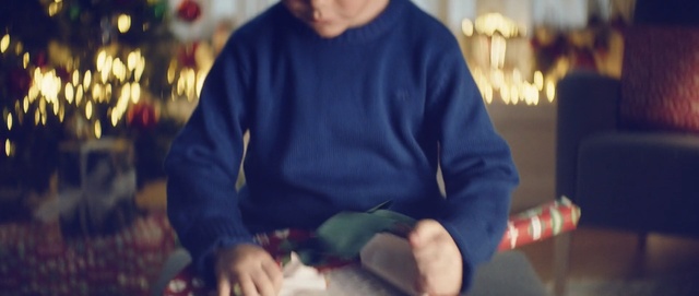 Video Reference: Christmas eve, Christmas, Holiday, Sitting, Person