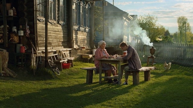 Video Reference: grass, tree, plant, lawn, house, backyard, recreation, sunlight, yard, fun