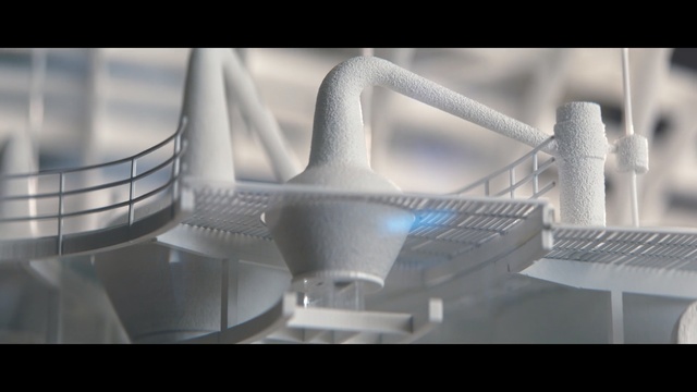 Video Reference: Architecture, Scale model, Sky, Design, 3d modeling, Daylighting, Photography, Symmetry, Glass, Steel, Person