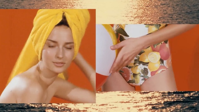 Video Reference: yellow, human hair color, blond, black hair, photo shoot, girl, long hair, Person