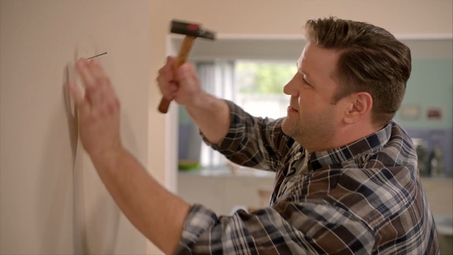 Video Reference: Arm, Ceiling, Handyman, Hand, Gesture, Ear, Paint