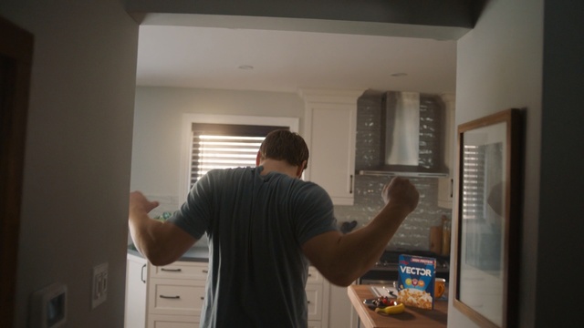 Video Reference: Room, Wall, Plaster, Window, Ceiling, Molding, Window covering, Cabinetry, Interior design, Home, Person
