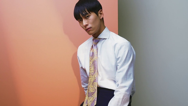 Video Reference: White, Dress shirt, Tie, Formal wear, Cool, Black hair, Suit, Neck, Collar, Shirt