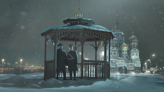 Video Reference: palanquin, litter, conveyance, architecture, carousel, pier