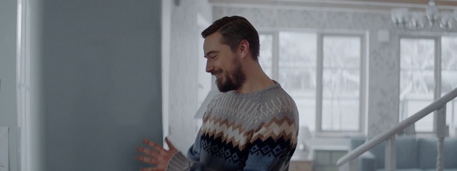 Video Reference: Hair, Facial hair, Beard, Moustache, Neck, T-shirt