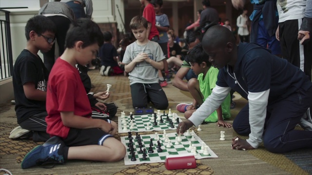 Video Reference: Indoor games and sports, Games, Board game, Chess, Tabletop game, Chessboard, Recreation, Play, Competition event, Championship