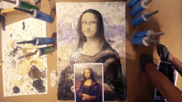 Video Reference: Art, Collage, Portrait, Painting, Photography, Visual arts, Selfie, Person