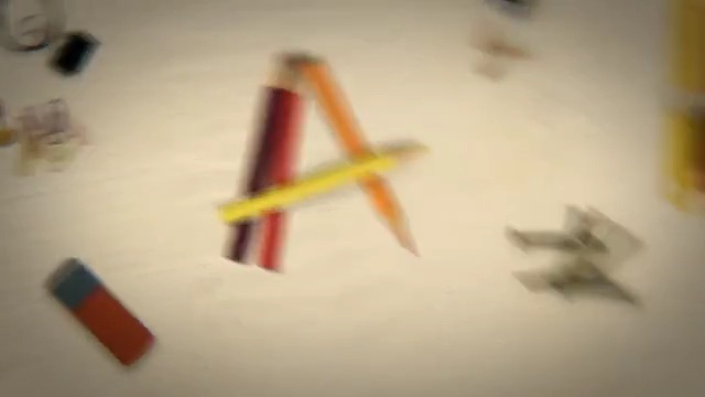 Video Reference: Font, Triangle, Pencil, Writing implement