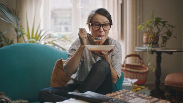 Video Reference: Glasses, Sitting, Toy, Person
