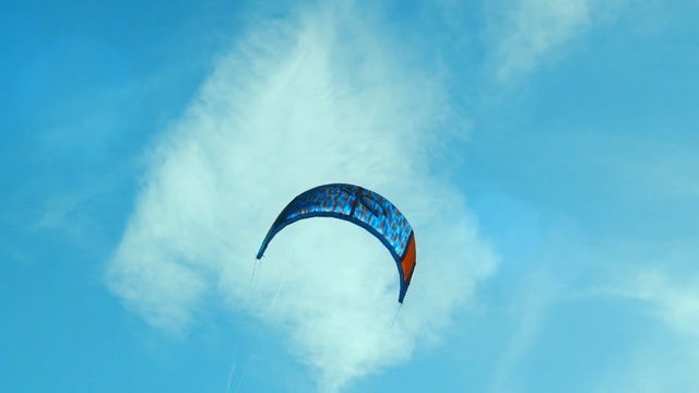 Video Reference: Sky, Parachuting, Air sports, Daytime, Blue, Parachute, Paragliding, Azure, Cloud, Air travel, Person