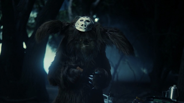 Video Reference: darkness, werewolf, screenshot, organism, midnight, fictional character, computer wallpaper, night, Person