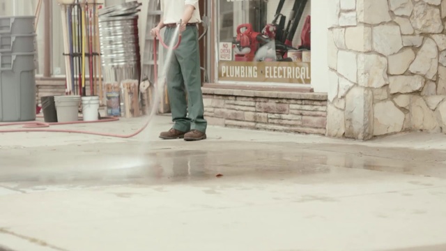 Video Reference: Floor, Flooring, Standing, Concrete, Hardwood, Tile, Wood, Sidewalk, Cement, Asphalt