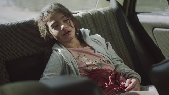 Video Reference: Sitting, Human, Mouth, Flesh, Car seat