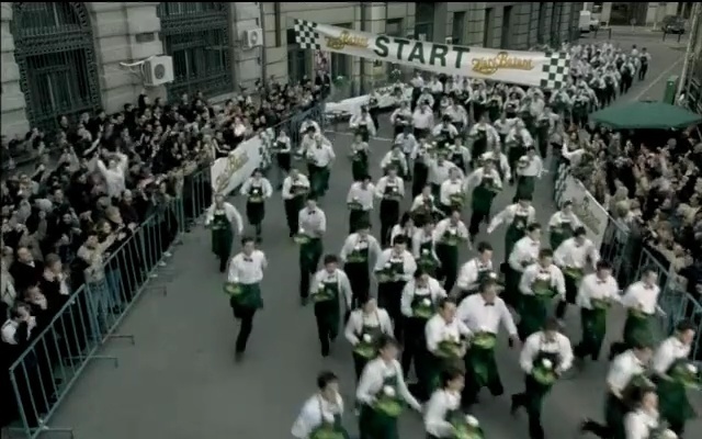 Video Reference: crowd, marching, mecca, city, event, Person