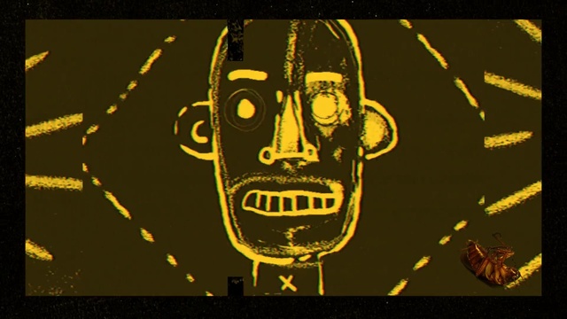 Video Reference: yellow, text, font, graphic design, art, illustration, computer wallpaper, graphics, organism, visual arts