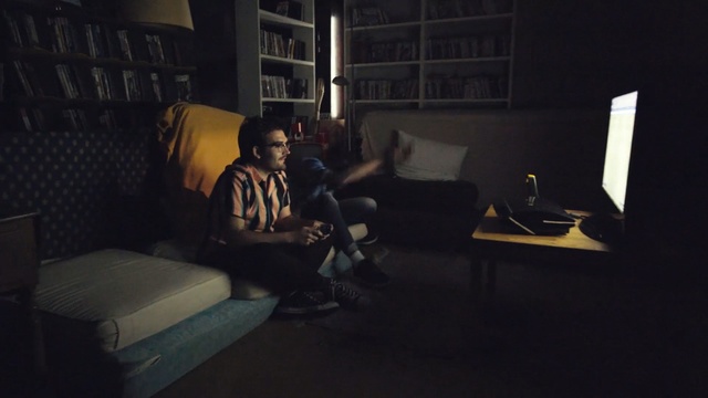 Video Reference: Sitting, Room, Snapshot, Sky, Darkness, Photography, Furniture, House, Night