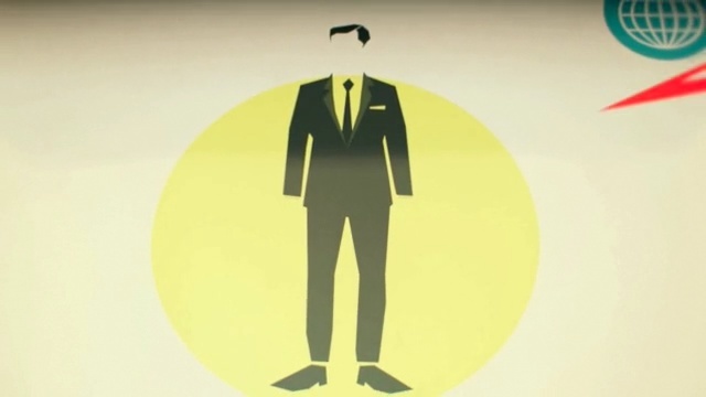 Video Reference: yellow, font, line, illustration, graphics, brand, graphic design, art, logo, computer wallpaper, Person