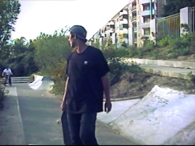 Video Reference: Photograph, White, Cool, Snapshot, Asphalt, Standing, Fun, Male, Photography, Human