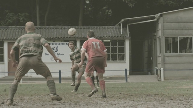 Video Reference: player, grass, competition event, gladiator, fun, Person