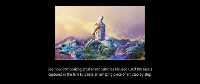 Video Reference: text, purple, religion, organism, computer wallpaper, graphics, world, sky, font, graphic design, Person