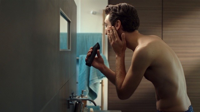 Video Reference: Barechested, Arm, Male, Muscle, Shoulder, Room, Human body, Photography, Hand, Trunk