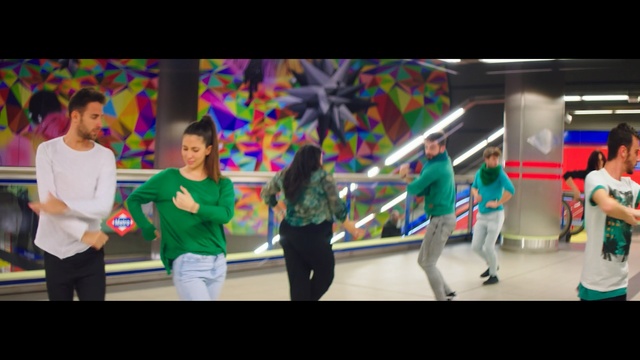 Video Reference: child, fun, community, play, entertainment, choreography, leisure, event, sport venue, physical exercise, Person