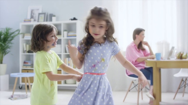 Video Reference: Child, Room, Play, Toddler, Table, Sitting, Furniture, Fashion design