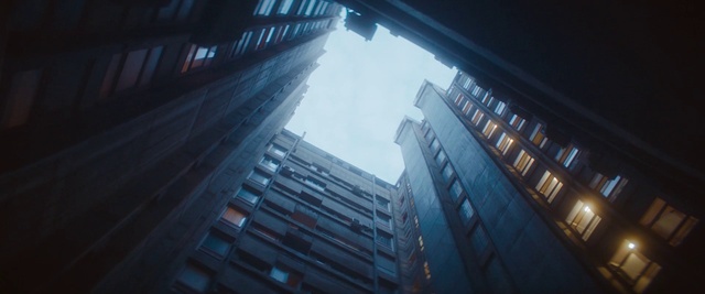 Video Reference: Blue, Sky, Architecture, Light, Daytime, City, Urban area, Building, Daylighting, Metropolitan area