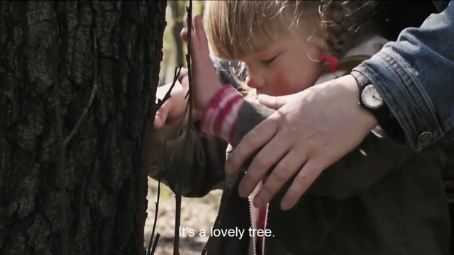 Video Reference: Photograph, Tree, Interaction, Cheek, Child, Hand, Arm, Toddler, Spring, Photography