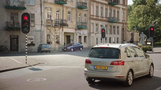 Video Reference: road, motor vehicle, car, transport, vehicle, street, lane, family car, infrastructure, mode of transport, Person