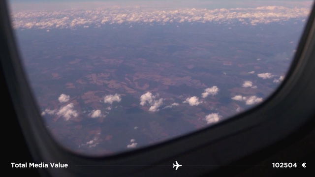 Video Reference: Air travel, Sky, Aerial photography, Airline, Atmosphere, Cloud, Horizon, Wing, Vehicle, Airliner