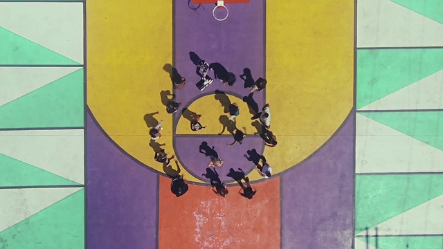 Video Reference: Green, Yellow, Purple, Visual arts, Art, Pattern, Illustration, Modern art, Graphic design