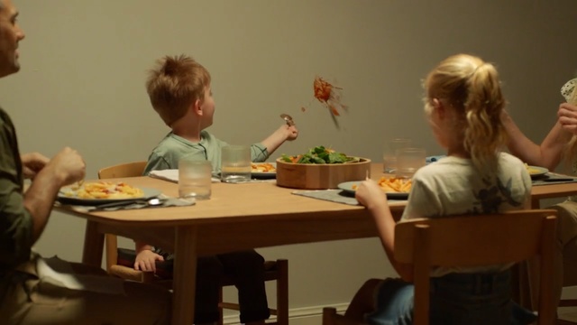 Video Reference: Table, Meal, Conversation, Furniture, Brunch, Eating, Room, Sitting, Supper