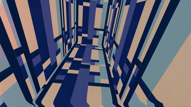 Video Reference: blue, structure, pattern, design, line, symmetry, font, angle, graphic design, graphics