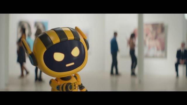 Video Reference: Yellow, Cartoon, Art, Visual arts, Smile, Design, Fun, Fictional character, Photography, Illustration