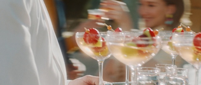 Video Reference: drink, cocktail, dessert, food, non alcoholic beverage, brunch, stemware, martini, cocktail garnish, taste