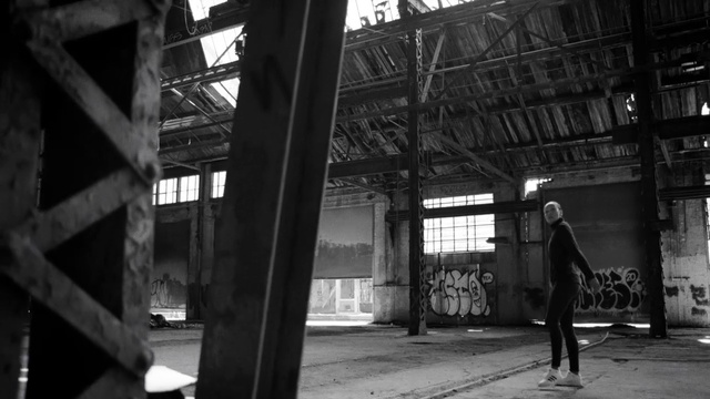 Video Reference: Black, Photograph, White, Black-and-white, Monochrome, Standing, Monochrome photography, Snapshot, Photography, Iron