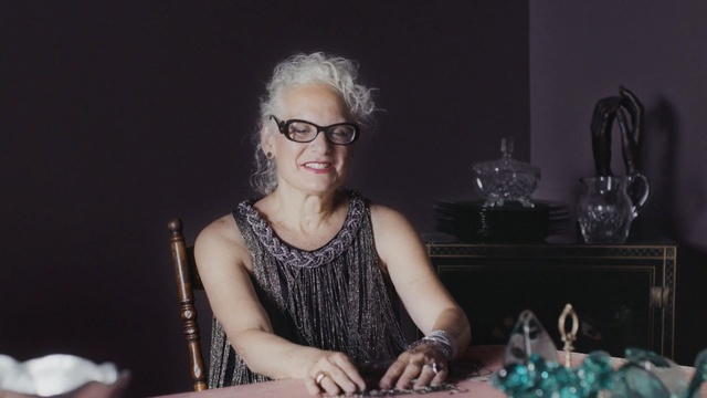 Video Reference: Eyewear, Games, Lady, Glasses, Vision care, Blond, Recreation, Photography, Sitting, Table, Person