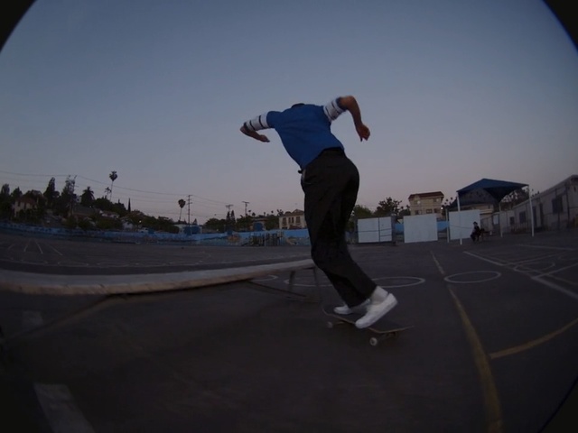 Video Reference: Skateboarding, Skateboard, Recreation, Photography, Boardsport, Fisheye lens, Skateboarder, Skateboarding equipment, Kickflip, Individual sports, Outdoor, Road, Man, Riding, Person, Trick, Park, Young, Board, Doing, Ramp, Jumping, Boy, Shirt, Air, Dark, Street, Game, Standing, Skating, Sky, Sports equipment, Footwear, Physical fitness, Street stunts, Golf, Longboarding, Skatepark, Balance