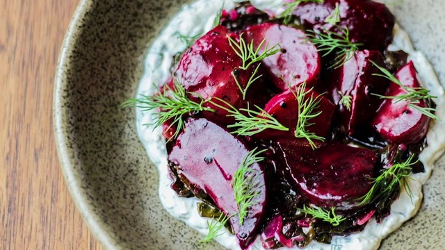 Video Reference: Food, Beetroot, Dish, Radish, Ingredient, Cuisine, Beet, Vegetable, Leaf vegetable, Beet greens