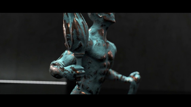 Video Reference: Sculpture, Figurine, Action figure, Statue, 3d modeling, Art, Fictional character, Darkness, Cg artwork, Toy